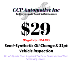 Oil Change Coupon Plainfield Naperville, IL Area